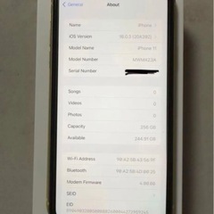 美品　iPhone 11 256 GB SIMフリー　イエローの画像