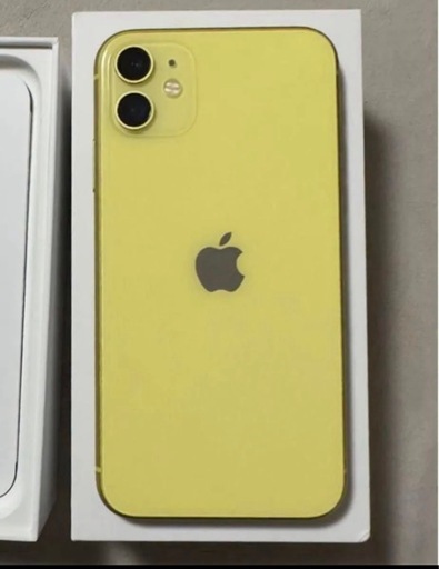 美品　iPhone 11 256 GB SIMフリー　イエロー