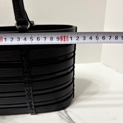 新品　婦人用黒色トートバッグの画像
