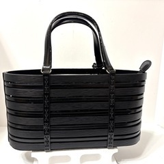 新品　婦人用黒色トートバッグの画像