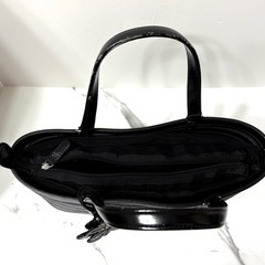 新品　婦人用黒色トートバッグの画像