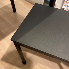【LOWYA】2人がけダイニングテーブル×チェアセットの画像