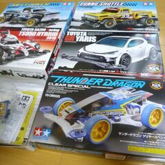 希少 レア　ミニ四駆　キット５台　トヨタ　TS050　GRヤリス　トラック　サンダードラゴンの画像