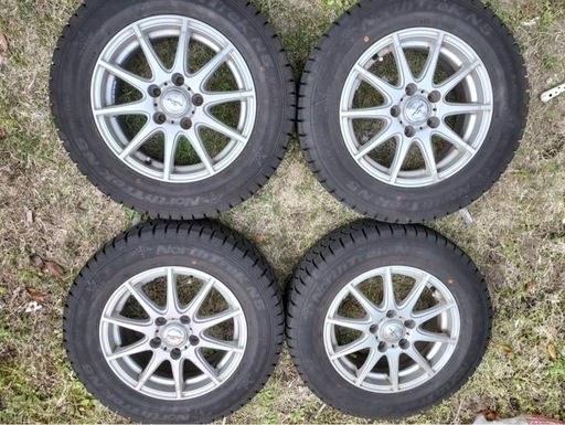 スタッドレスタイヤ　ホイール付4本セット　セレナ、ヴォクシー、ノア