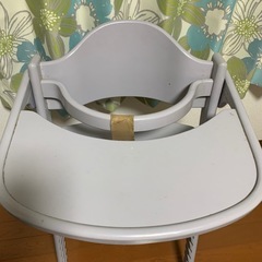 アッフルチェア大和屋 yamatoya  AFFEL テーブル付き ベビーチェア ソフトラベンダー　の画像