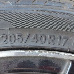 軽やコンパクトカーに桜ホイール5分咲き 17インチ  6J ET 40　PCD100　タイヤは使用不可の画像