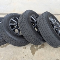 【スタッドレスタイヤ＋ホイール4本セット】195/65R15の画像