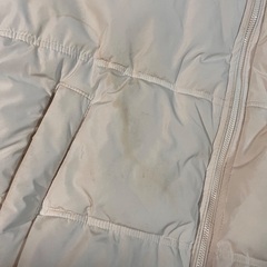 ZARA ダウン　コート　Mサイズ　ホワイト　ザラの画像