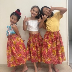 子どもフラダンス募集！の画像
