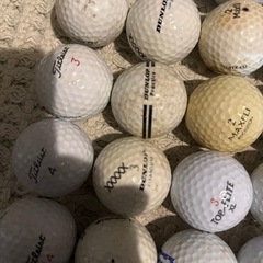 中古ゴルフボール33個の画像