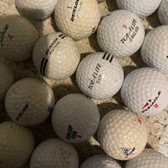 中古ゴルフボール33個の画像