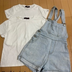 女の子　130サイズ服　まとめての画像