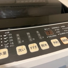 【取引予定者あり】【11.2お渡し】ハイセンス 洗濯機 2018年製 の画像