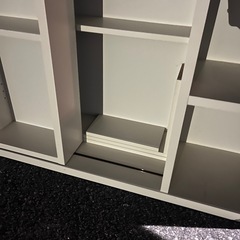 木製スライド本棚　mocoの画像