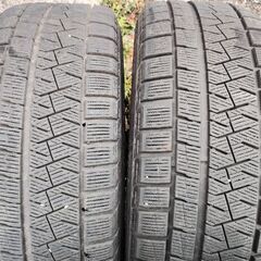 アルミホイール17インチ 17×7J 冬タイヤ 215/50R17 19年製 スタッドレス FIRELLIの画像