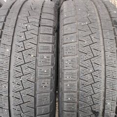 アルミホイール17インチ 17×7J 冬タイヤ 215/50R17 19年製 スタッドレス FIRELLIの画像