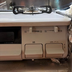 【一時停止】パロマ　ガスコンロ　左強火　PA-S42H-Lの画像
