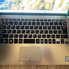 VAIO VJPG11C11N 15.6インチ ノートPC シルバーの画像