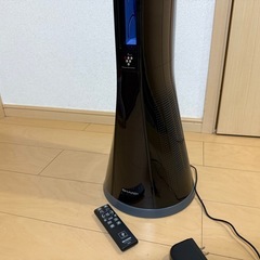 新品シャープ タワー扇風機 スリムイオンファン PF-ETC1-Bの画像