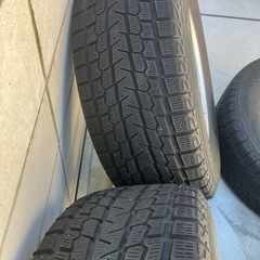 プラド150 weds KEELER　265/65R17スタッドレスタイヤ&アルミホイールsetの画像