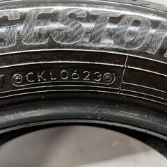 BS BRIDGESTON NEWNO 195/60R16 16インチ 夏タイヤ 1本 23年製 バリ溝 セレナ ノートe-POWER ウィッシュ ラフェスタ等　(STM037)の画像