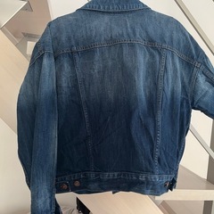 お得！ダークブルーデニムジャケット　Gジャンの画像