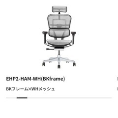 Ergohuman PRO ゲーミングチェアの画像