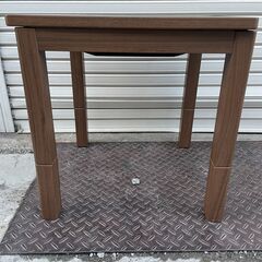★動作〇★ おひとり様 こたつ なごみ NGM-N55DLH（FBR）ユアサプライムス 高こたつ こたつデスクの画像