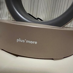 美品／ほぼ新品】Plus’more 3Dセラミックヒーター＆ファン MO-WA005★リモコン・箱付き★つくば市内受け渡し可 の画像