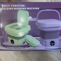 新品　ミニ洗濯機 ポータブル洗濯機 8Lの画像