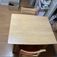 (取引中)ダイニングテーブルセットの画像