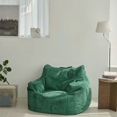 LOOSY 1人掛けビーズソファ Green
の画像