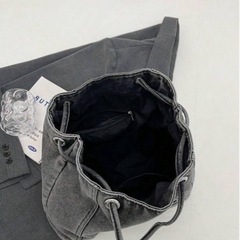 レディース バッグ SHEIN Y2K でデニムトートの画像