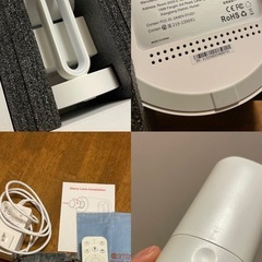 美品　etoe　プロジェクター　GoogleTV搭載 4K対応 天井投影　マジックレンズ付きの画像