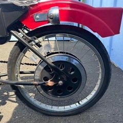 アンティーク　ハーレー風自転車の画像
