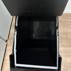 新輝合成　ゴミ箱　2段　分別の画像