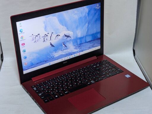 ?NEC?Lavie?NS300MAR?美品赤?SSD?WIN11?Office2021