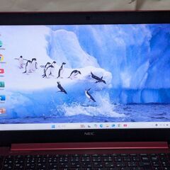 🍁NEC🌟Lavie🌟NS300MAR🌟美品赤🌟SSD🌟WIN11🌟Office2021の画像