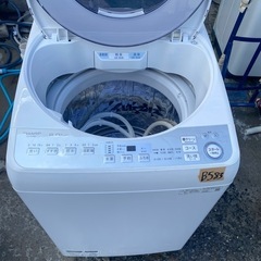 NO B583🌈福岡市内配送設置無料✨🌈ES-GV8D-S 全自動洗濯機 シルバー系 [洗濯8.0kg /乾燥機能無 /上開き]  2019年の画像