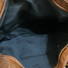 フェイクレザーバッグの画像