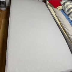 ニトリ　シングルベッド+マットレスの画像