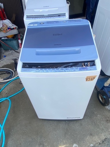 NO B585?福岡市内配送設置無料✨?日立 HITACHI ビートウォッシュ 全自動洗濯機 （7kg） ブルー BW-V70C A 