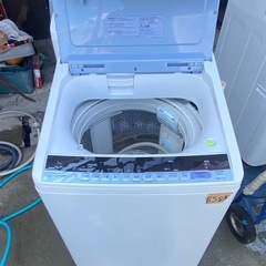 NO B585🌈福岡市内配送設置無料✨🌈日立 HITACHI ビートウォッシュ 全自動洗濯機 （7kg） ブルー BW-V70C A 2019年の画像