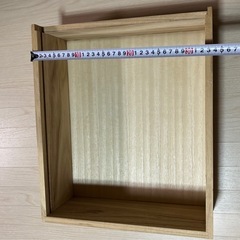 今治タオル空き木箱の画像