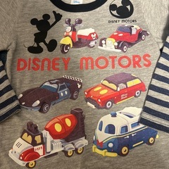 100センチ　ディズニー　長袖　Tシャツの画像