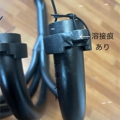 ゼファー1100用 ミッドナイトモナカマフラーの画像