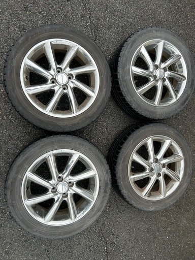 スノータイヤ　ホイール　4本セット　4穴　195 55R 16