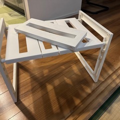 ニトリ　洗面台下　伸縮ラックの画像