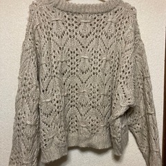 編み込みセーターの画像