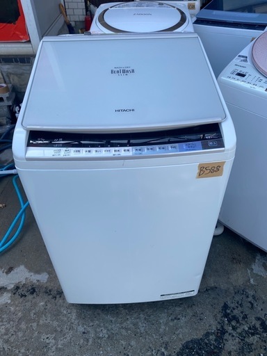 NO B588?福岡市内配送設置無料✨?HITACHI(日立) 9.0/kg洗濯機 ✨乾燥5kg BW-DV90AE4